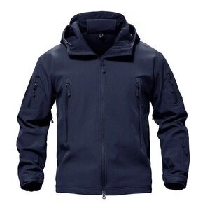 TACVASEN Men's waterproof hiking Skiing Jacket with Hood XL New coat